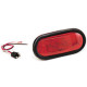 49-ST-74RB       6in. RED OVAL PARK/REARTURN