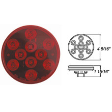 49-STL-43RB      RED  4in.  LED 10 DIODES   