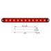 49-STL-69RB      RED THINLINE LED 11 DIODE