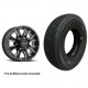 62-860M15G225    ST225/75R15 GOODYEAR Endurance Trailer Tire on 6 Bolt Aluminum Mamba Rim