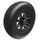 62-860M16T235    ST235/80R16 TRIANGLE Trailer Tire on 8 Bolt Aluminum Mamba Rim